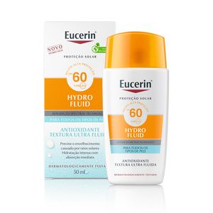 Protetor Solar Facial Eucerin Sun Hydro Fluid FPS60 50ml