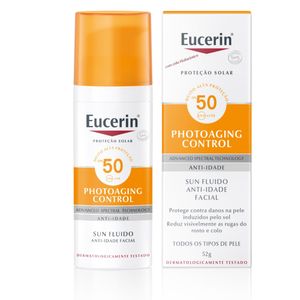Protetor Solar Facial Eucerin Sun Anti-Idade Fps 50