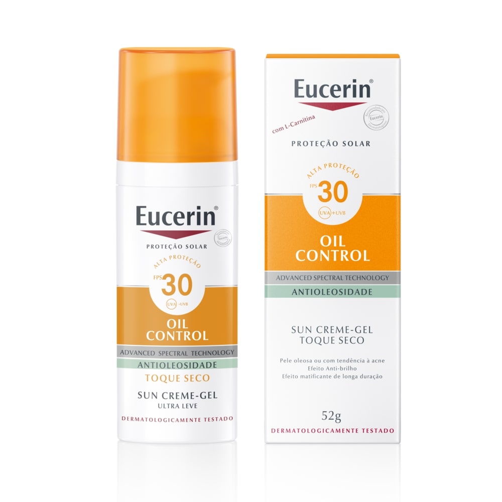 Protetor Solar Facial Eucerin Sun Oil Control Fps 30